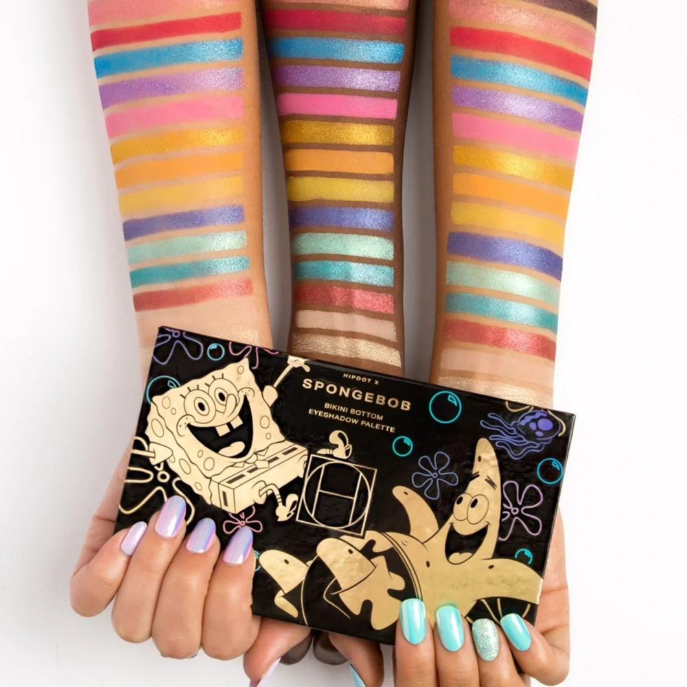 Hipdot x Bikini Bottom Vibrant Eyeshadow Palette